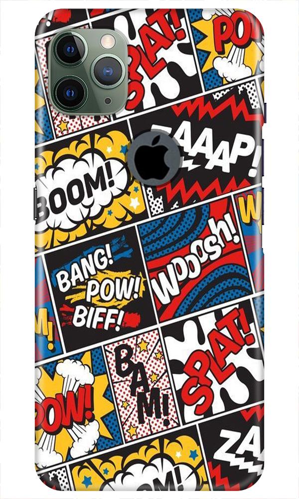 Boom Mobile Back Case for iPhone 11 Pro Max Logo Cut (Design - 302)