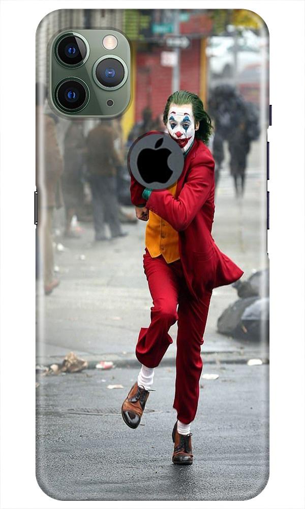 Joker Mobile Back Case for iPhone 11 Pro Max Logo Cut (Design - 303)