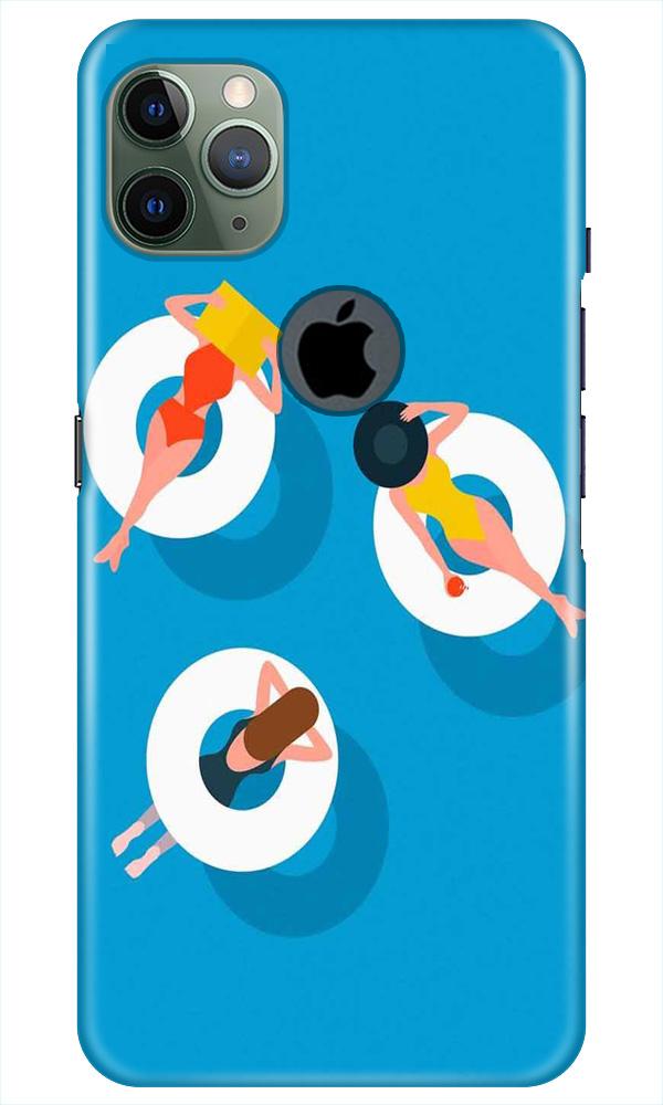 Girlish Mobile Back Case for iPhone 11 Pro Max Logo Cut (Design - 306)