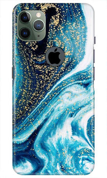 Marble Texture Mobile Back Case for iPhone 11 Pro Max Logo Cut (Design - 308)