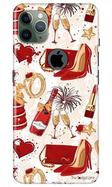 Girlish Mobile Back Case for iPhone 11 Pro Max Logo Cut (Design - 312)