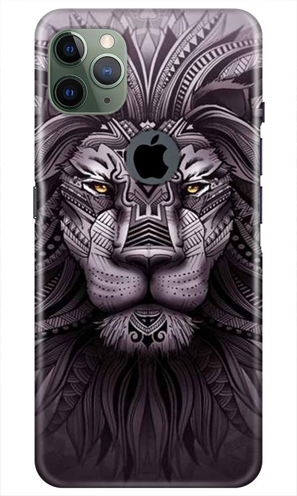 Lion Mobile Back Case for iPhone 11 Pro Max Logo Cut (Design - 315)