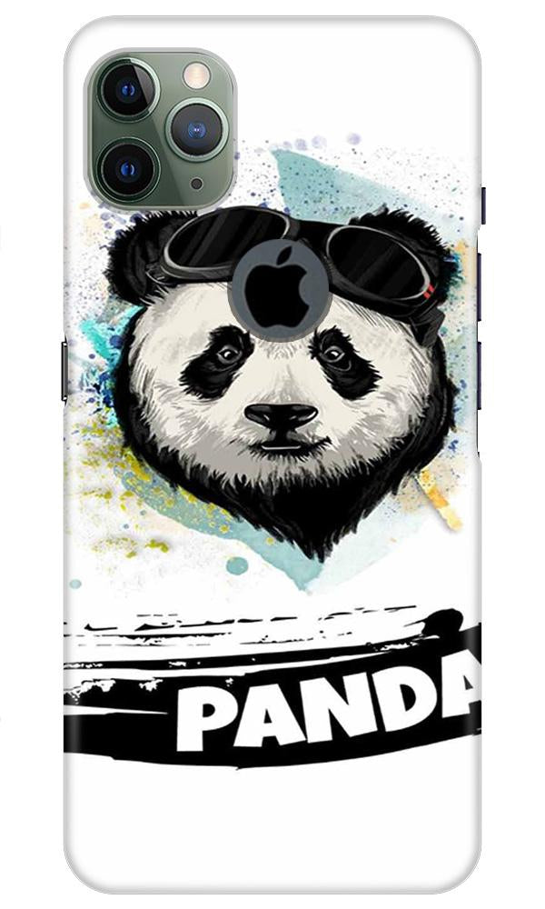 Panda Mobile Back Case for iPhone 11 Pro Max Logo Cut (Design - 319)
