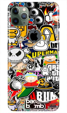 Designer Mobile Back Case for iPhone 11 Pro Max Logo Cut (Design - 320)