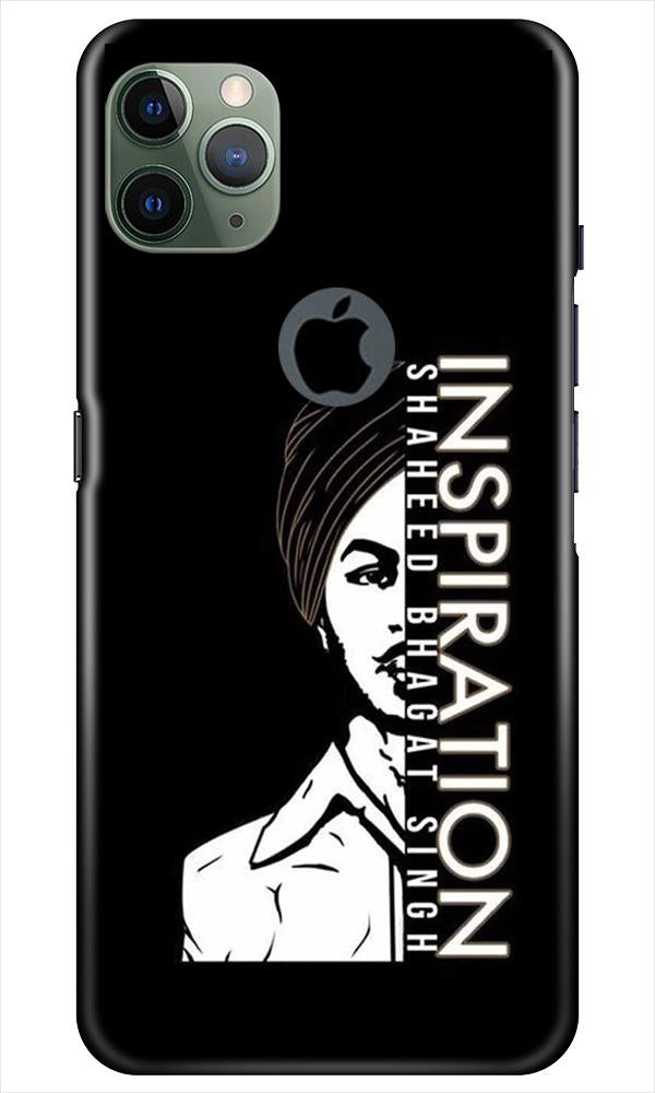 Bhagat Singh Mobile Back Case for iPhone 11 Pro Max Logo Cut (Design - 329)