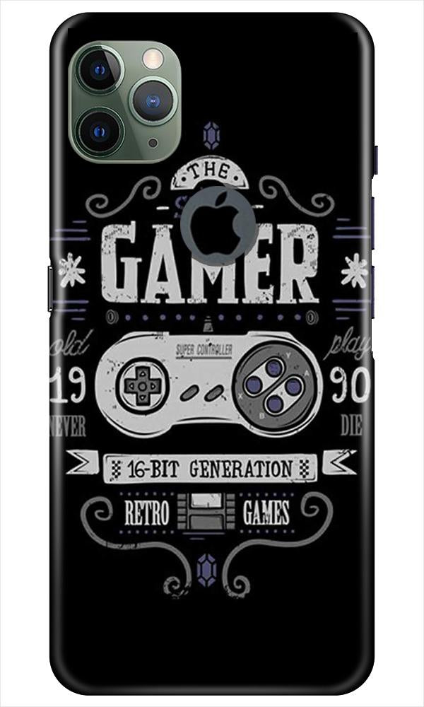 Gamer Mobile Back Case for iPhone 11 Pro Max Logo Cut (Design - 330)