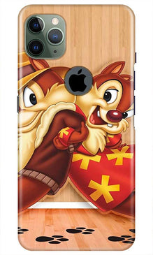 Chip n Dale Mobile Back Case for iPhone 11 Pro Max Logo Cut (Design - 335)