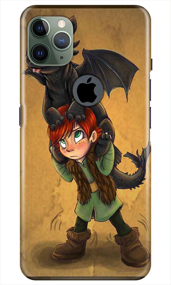 Dragon Mobile Back Case for iPhone 11 Pro Max Logo Cut (Design - 336)