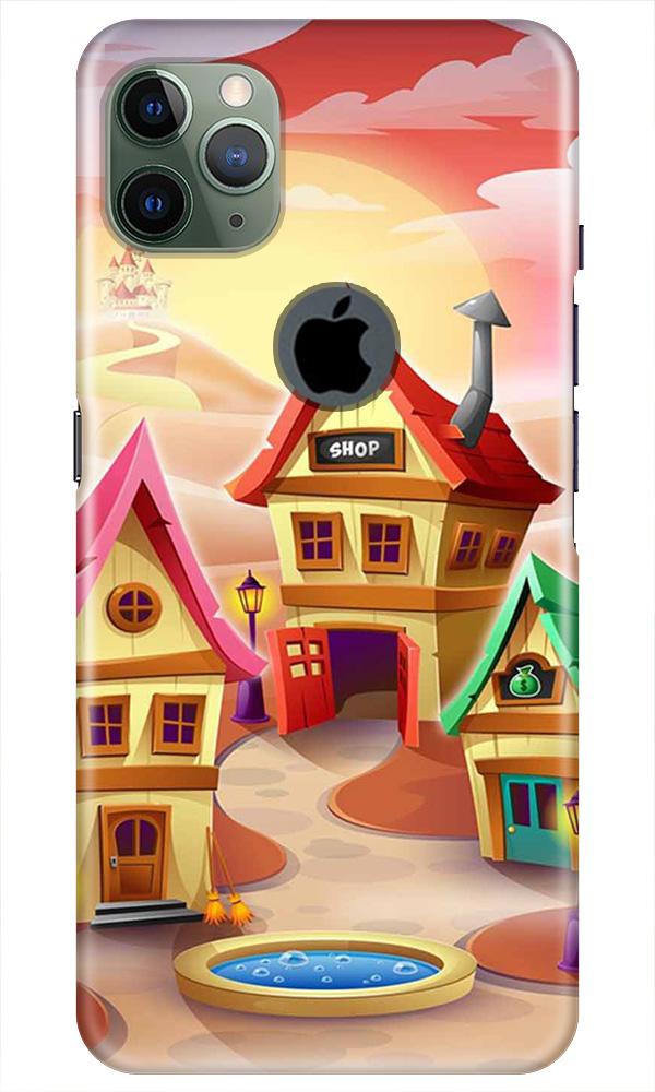 Sweet Home Mobile Back Case for iPhone 11 Pro Max Logo Cut (Design - 338)