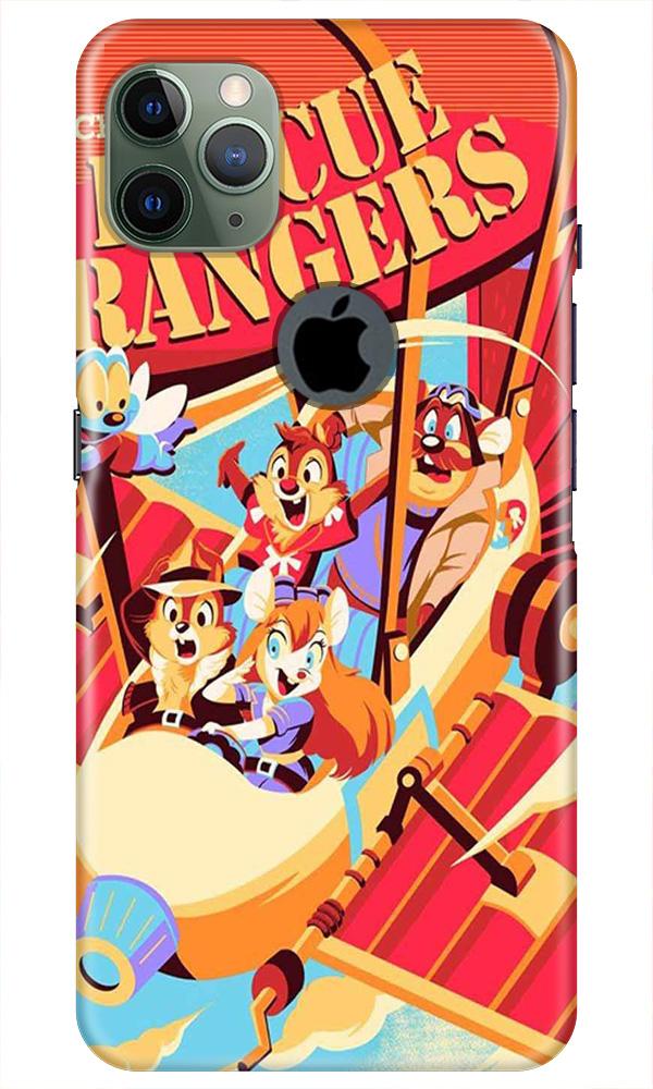 Rescue Rangers Mobile Back Case for iPhone 11 Pro Max Logo Cut (Design - 341)
