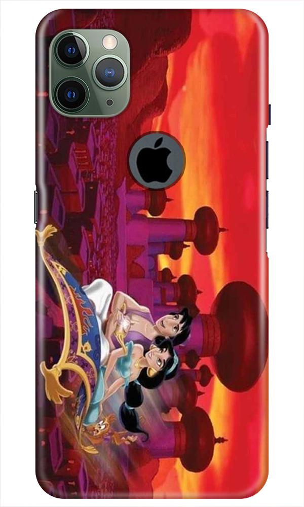 Aladdin Mobile Back Case for iPhone 11 Pro Max Logo Cut (Design - 345)
