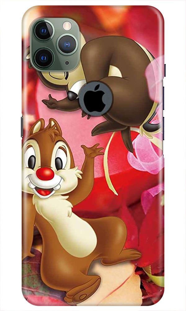 Chip n Dale Mobile Back Case for iPhone 11 Pro Max Logo Cut (Design - 349)