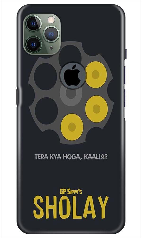 Sholay Mobile Back Case for iPhone 11 Pro Max Logo Cut (Design - 356)