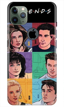 Friends Mobile Back Case for iPhone 11 Pro Max Logo Cut (Design - 357)