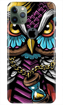 Owl Mobile Back Case for iPhone 11 Pro Max Logo Cut (Design - 359)