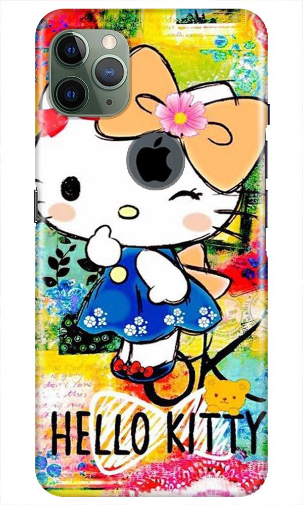 Hello Kitty Mobile Back Case for iPhone 11 Pro Max Logo Cut (Design - 362)