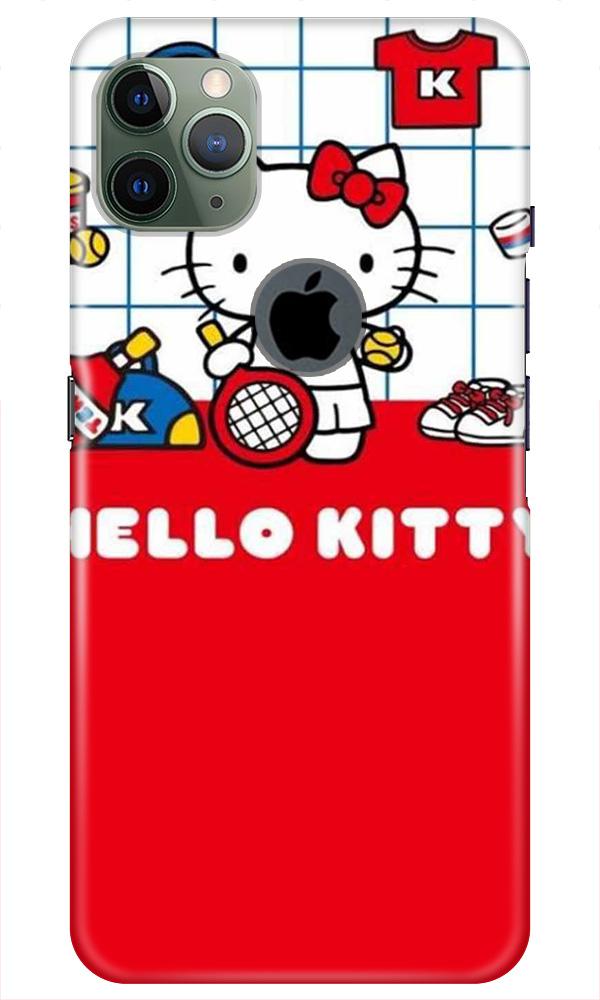 Hello Kitty Mobile Back Case for iPhone 11 Pro Max Logo Cut (Design - 363)