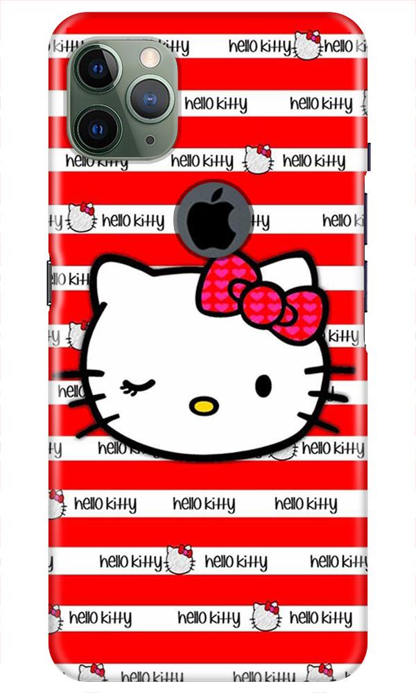 Hello Kitty Mobile Back Case for iPhone 11 Pro Max Logo Cut (Design - 364)
