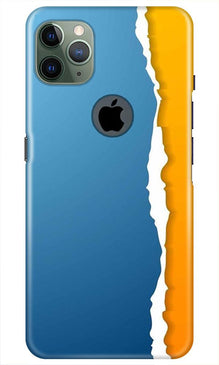 Designer Mobile Back Case for iPhone 11 Pro Max Logo Cut (Design - 371)