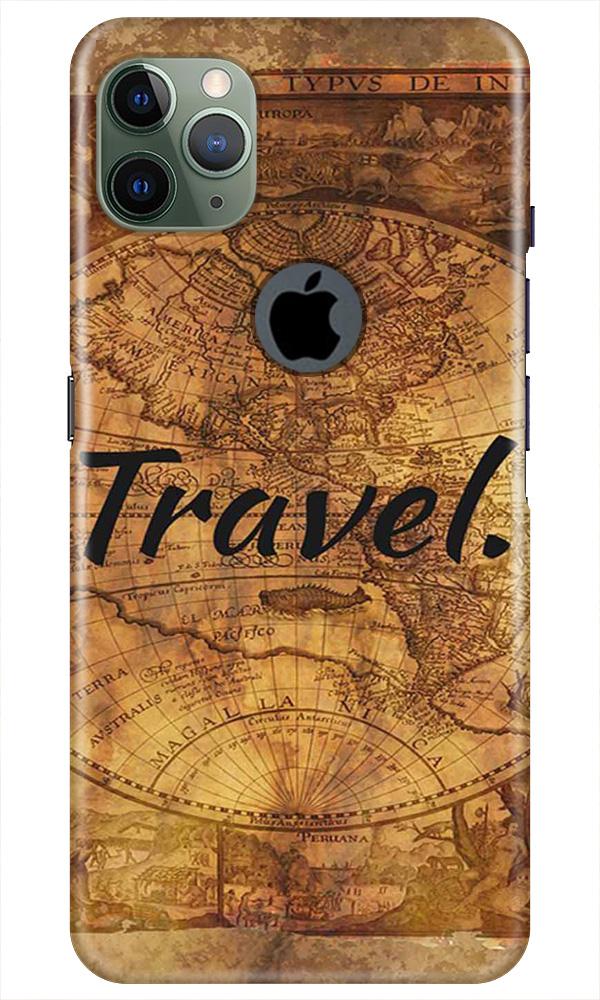 Travel Mobile Back Case for iPhone 11 Pro Max Logo Cut (Design - 375)