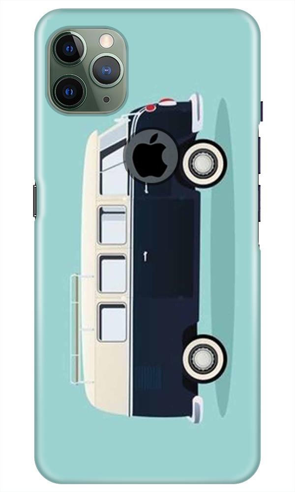 Travel Bus Mobile Back Case for iPhone 11 Pro Max Logo Cut (Design - 379)