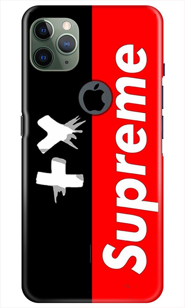 Supreme Mobile Back Case for iPhone 11 Pro Max Logo Cut (Design - 389)