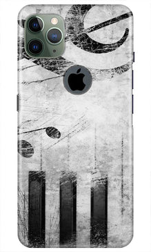 Music Mobile Back Case for iPhone 11 Pro Max Logo Cut (Design - 394)