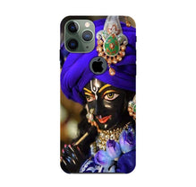 Lord Krishna4 Mobile Back Case for iPhone 11 Pro logo cut (Design - 19)
