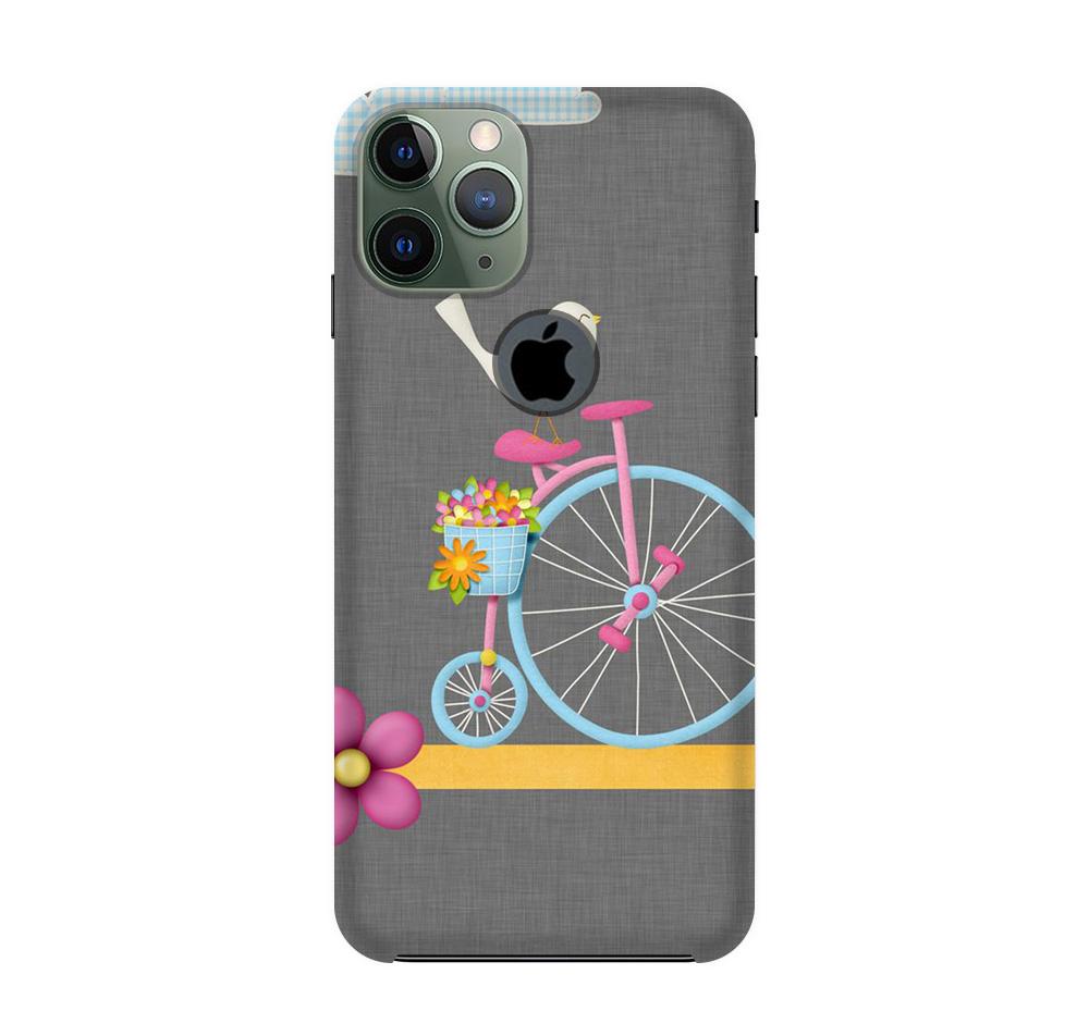 Sparron with cycle Case for iPhone 11 Pro logo cut