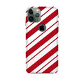 Red White Case for iPhone 11 Pro logo cut