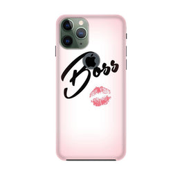 Boss Case for iPhone 11 Pro logo cut