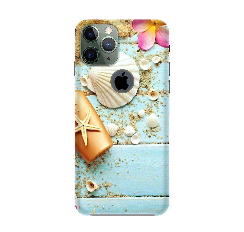 Sea Shells Case for iPhone 11 Pro logo cut