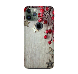 Stars Case for iPhone 11 Pro logo cut