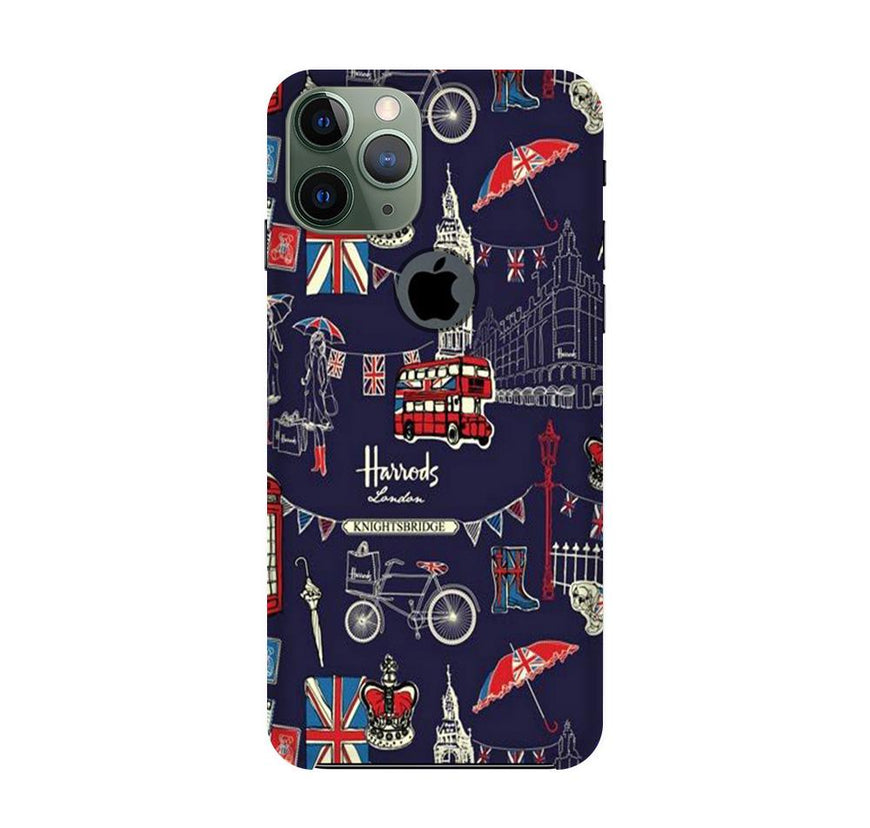 Love London Case for iPhone 11 Pro logo cut