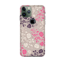 Pattern2 Mobile Back Case for iPhone 11 Pro logo cut (Design - 82)