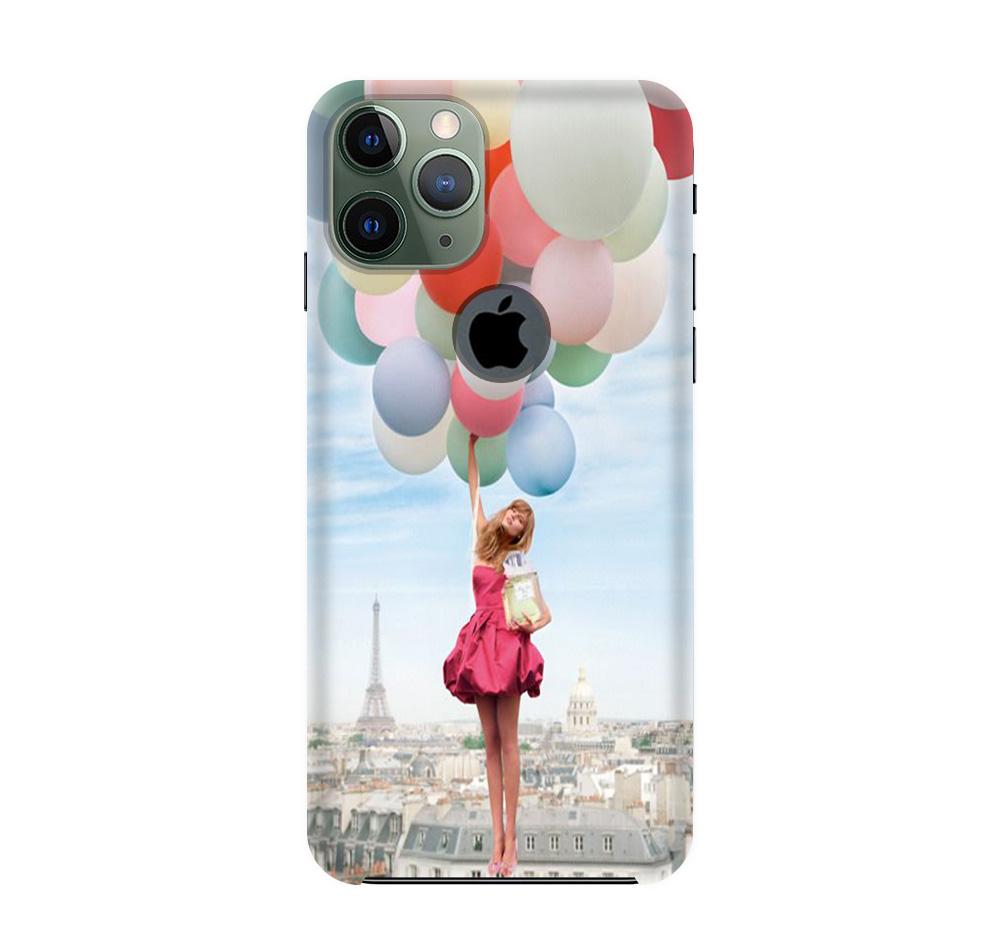 Girl with Baloon Case for iPhone 11 Pro logo cut