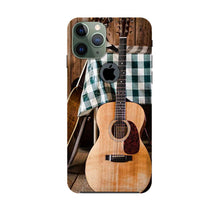 Guitar2 Mobile Back Case for iPhone 11 Pro logo cut (Design - 87)