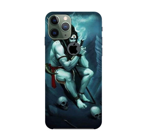 Lord Shiva Mahakal2 Case for iPhone 11 Pro logo cut
