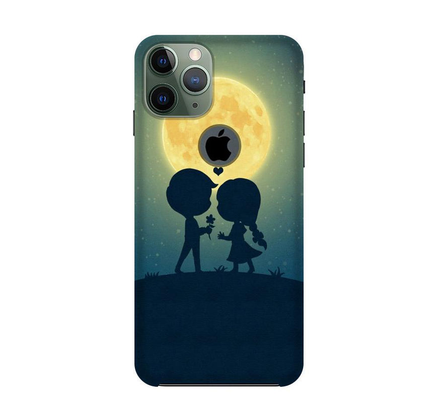 Love Couple Case for iPhone 11 Pro logo cut  (Design - 109)