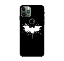 Batman Superhero Mobile Back Case for iPhone 11 Pro logo cut  (Design - 119)