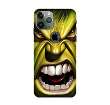 Hulk Superhero Mobile Back Case for iPhone 11 Pro logo cut  (Design - 121)