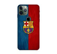FCB Football Mobile Back Case for iPhone 11 Pro logo cut  (Design - 123)