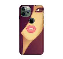 Girlish Mobile Back Case for iPhone 11 Pro logo cut  (Design - 130)