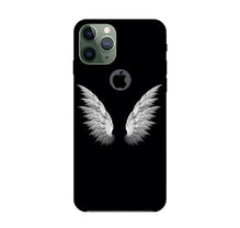 Angel Mobile Back Case for iPhone 11 Pro logo cut  (Design - 142)