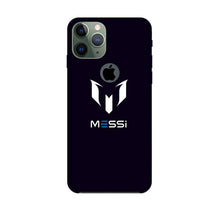 Messi Mobile Back Case for iPhone 11 Pro logo cut  (Design - 158)