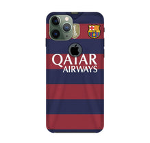 Qatar Airways Mobile Back Case for iPhone 11 Pro logo cut  (Design - 160)