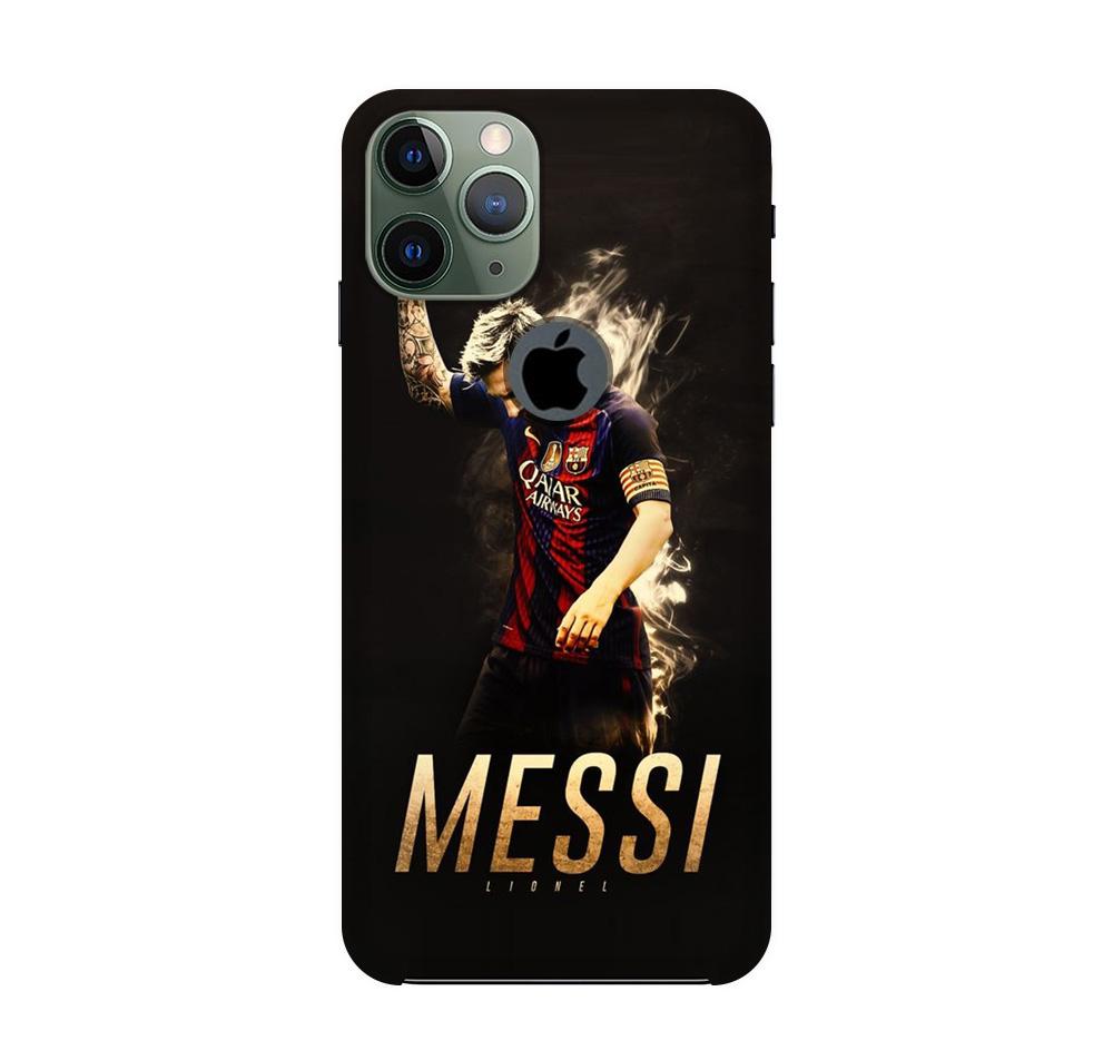 Messi Case for iPhone 11 Pro logo cut  (Design - 163)