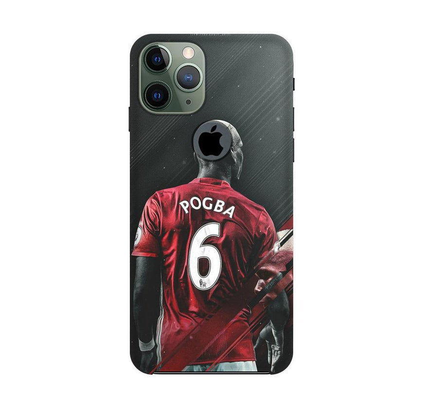 Pogba Case for iPhone 11 Pro logo cut  (Design - 167)