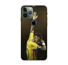 Neymar Jr Mobile Back Case for iPhone 11 Pro logo cut  (Design - 168)