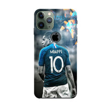 Mbappe Mobile Back Case for iPhone 11 Pro logo cut  (Design - 170)